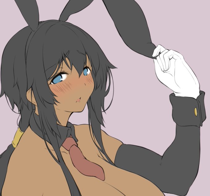 バニーに白手袋ってもしかしてえっちなのでは!!!??? 