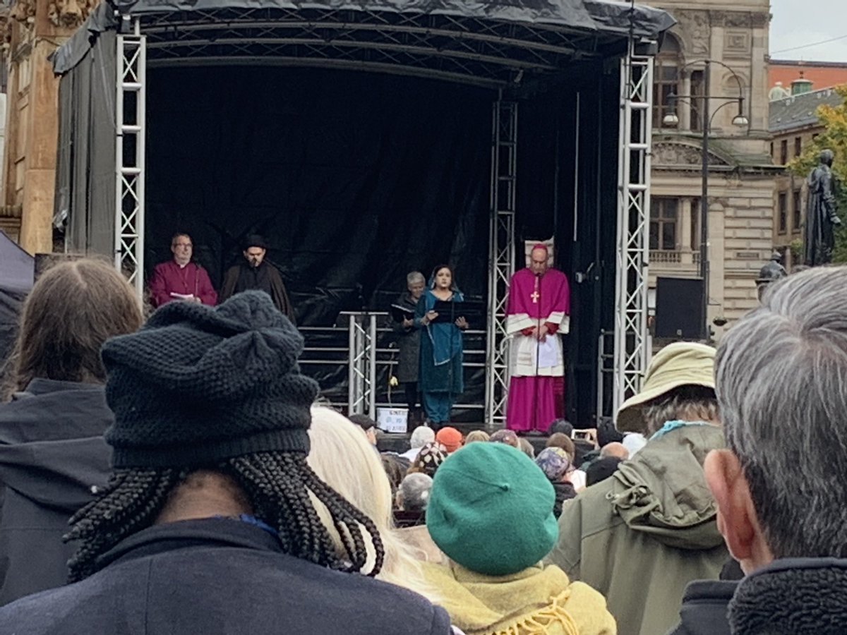 The Glasgow interfaith vigil bringing hope together across our different faith and belief spaces. #christianaid