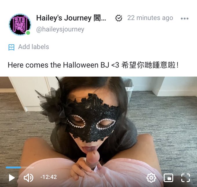 應承咗出片😘出咗啦❤️❤️❤️ https://t.co/gmOJitJdhm https://t.co/FTaJjgwFAc<a href="/tag/sextoys"class="tags"><span>#sextoys</span></a><a href="/tag/slut"class="tags"><span>#slut</span></a><a href="/tag/couplesex"class="tags"><span>#couplesex</span></a><a href="/tag/hkgirl"class="tags"><span>#hkgirl</span></a><a href="/tag/hkcouple"class="tags"><span>#hkcouple</span></a><a href="/tag/%E6%B7%AB"class="tags"><span>#淫</span></a>
