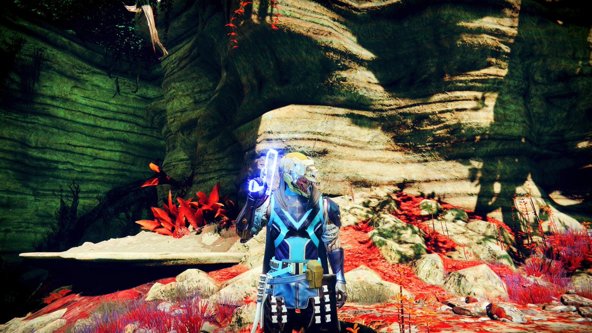 ericinks's tweet image. Throwing it back with some 80's Dinosaucers Allo inspired action.

#FOTLFashion2021 #Destiny2 #destinyfashion #80s @DestinyTheGame @A_dmg04