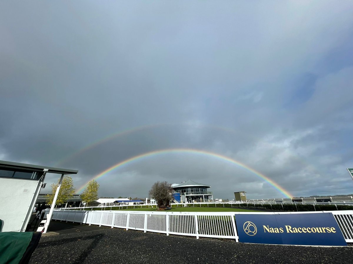 test Twitter Media - A double rainbow @NaasRacecourse earlier. We’re also @corkracecourse today, watch it all on @RacingTV https://t.co/DnGdcRZfV5