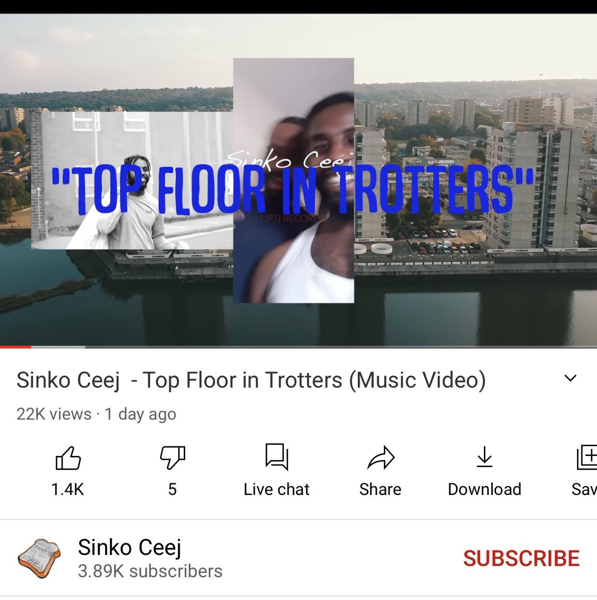 Love to everyone who’s been showing support m.youtube.com/watch?v=sOT2wY… keep running it up for me!