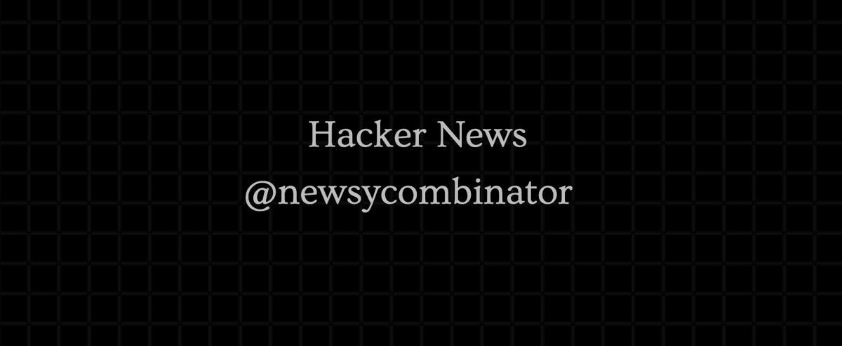 readwok's tweet photo. Many thanks to the folks on @newsycombinator for the useful feedback and ideas.
https://t.co/R7DQvFlSd5

New HN accounts sometimes need to be approved by admins so that posts become visible to others.
Took me some time to figure that out. https://t.co/AJeM1zhUiM