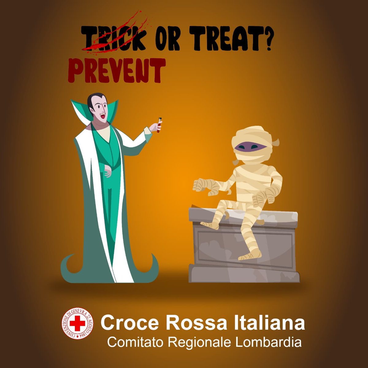 Serata da paura? 🧛🧟🎃
Non lasciare che la tua salute ti faccia scherzetti non solo oggi.
2 mesi molto importanti per la prevenzione:
- Ottobre: prevenzione del cancro al seno
- Novembre: prevenzione maschile
Non abbiate paura, prevenire è meglio che curare! 🩺
#halloween2021