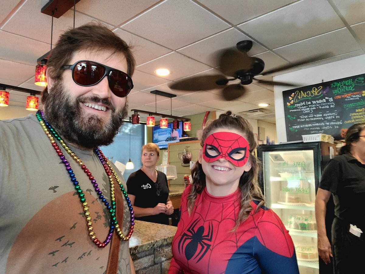 I decided to pull out Alan one more time this year to hang with my favorite Spidey!