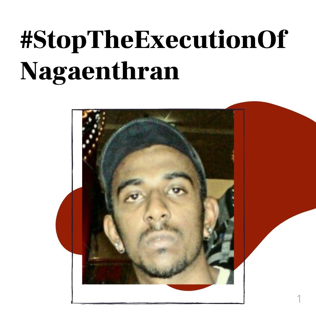 NatAsasi's tweet photo. #StopTheExecutionofNagaenthran

Please look through the thread. Thank you https://t.co/EXa9y44IUv