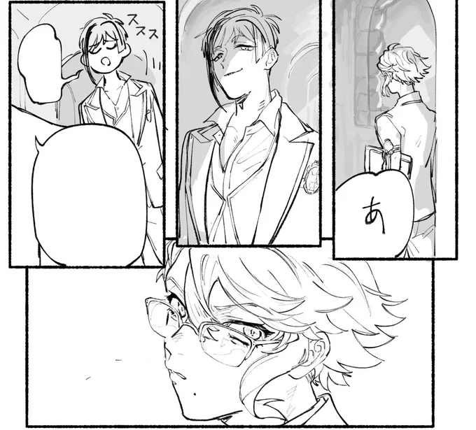落書きです。スケアリ〜の衣装はcm見て背面だけ手直しした。前後に繋がりが無かったり脈絡が無かったり突然始まったり終わったりします (イドアズです)https://t.co/lztwCoxUpc 