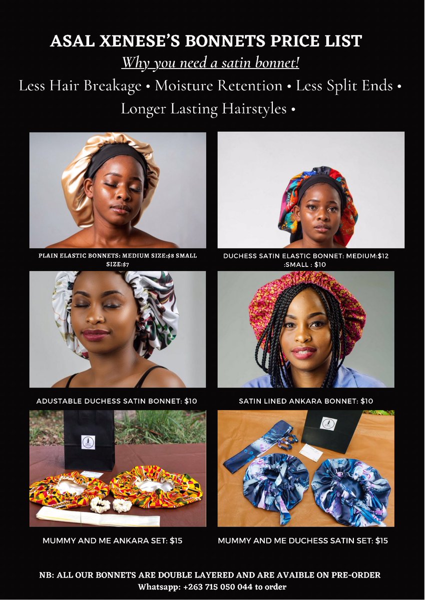 AsalXenese's tweet photo. #redmarketsunday My name is Joy, a CEO of Asal Xénese. Please help me grow my business. To order: WhatsApp +263 715 050 044 @iMisred @redmarketsunday https://t.co/TNv89bT3kZ