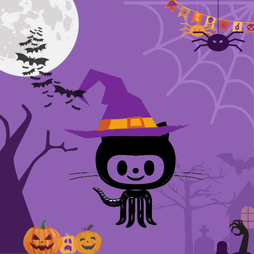 AnikaTibrewala's tweet photo. Here's my Octocat for #hackumbc2021
Happy Halloween!π
@mlhacks @GitHubEducation #MyOctocat #hackumbc2021 https://t.co/JGtUahafmC