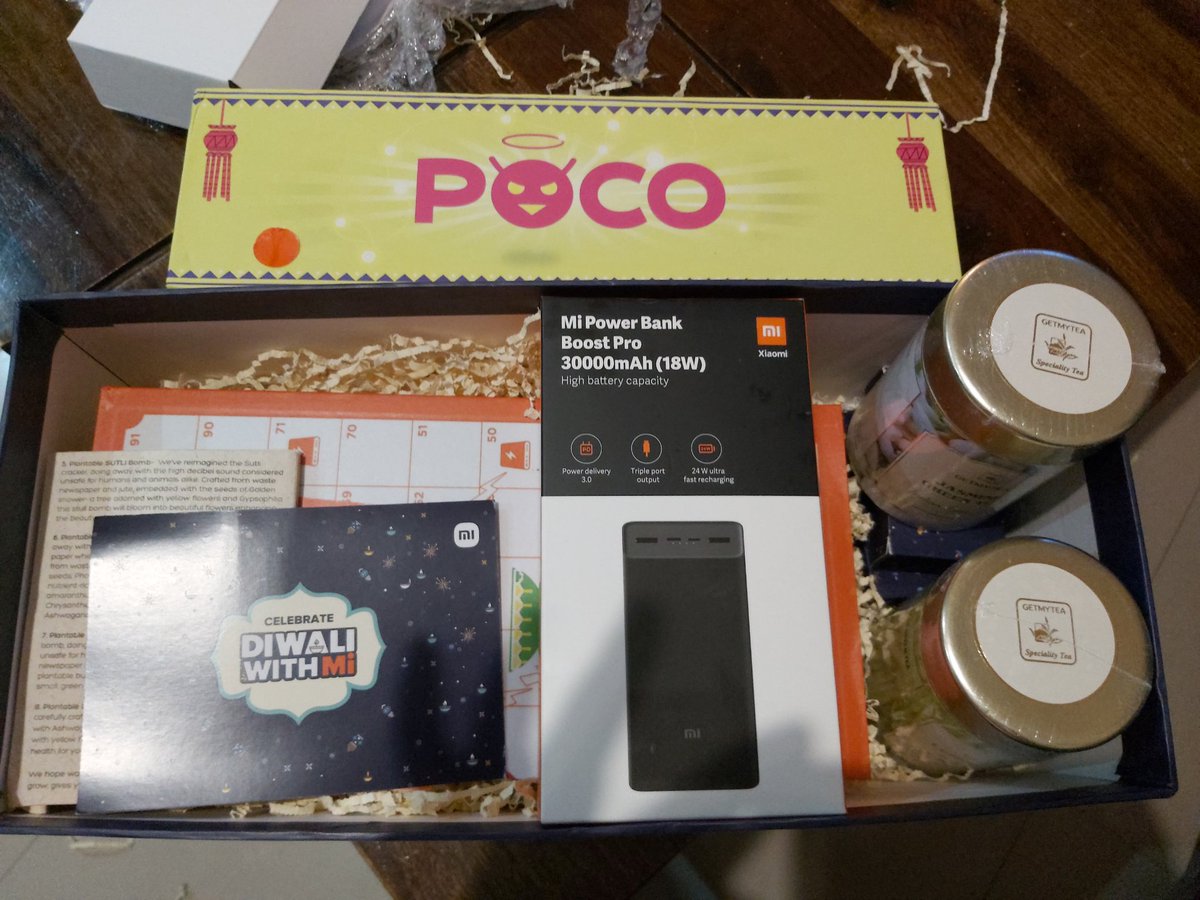 shipracmr's tweet photo. Thanks a lot @manukumarjain and @XiaomiIndia for the lovely Diwali Gifts...Happy Deepawali to everyone. https://t.co/pkr4YfXDO5