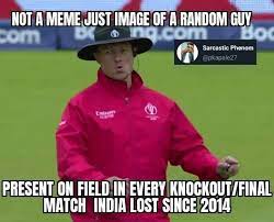 JandanRizwan's tweet photo. 2014 World Cup T20 Final
2015 World Cup 2015 Semi-Final
2016 World Cup T20 Semi-Final
2017 Champions Trophy Final
2019 World Cup Semi-Final
2021 World Test Championship Final (3rd Umpire)

And today against NewZealand he is a standing umpire!
#t20worldcup2021  #INDvNZ https://t.co/3CcCPVJZs4