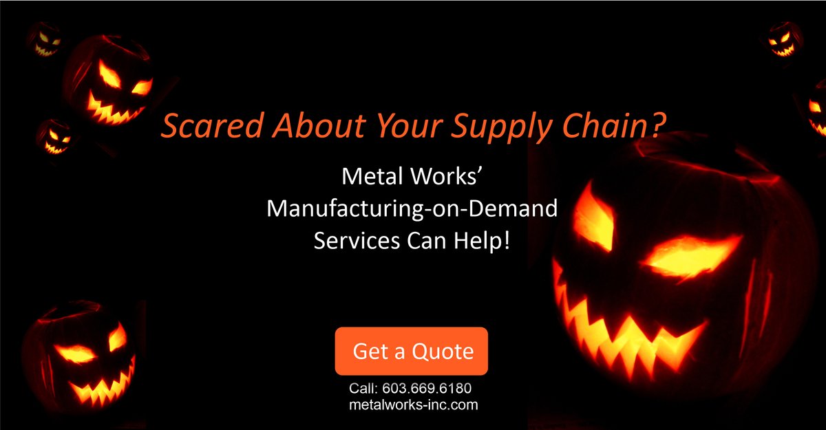 MetalWorksNH's tweet image. Happy Halloween!