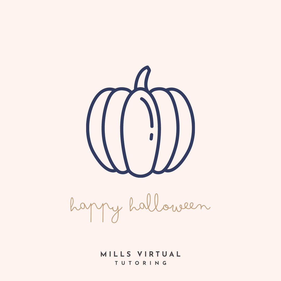 MathMills's tweet image. 🎃 From your tutors and teachers at #MillsVirtual - Happy Halloween! 🎃