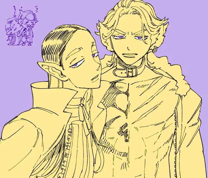 竜蘭えにっき29日目🎃
🐺🧛‍♂のカプ昔から好き 