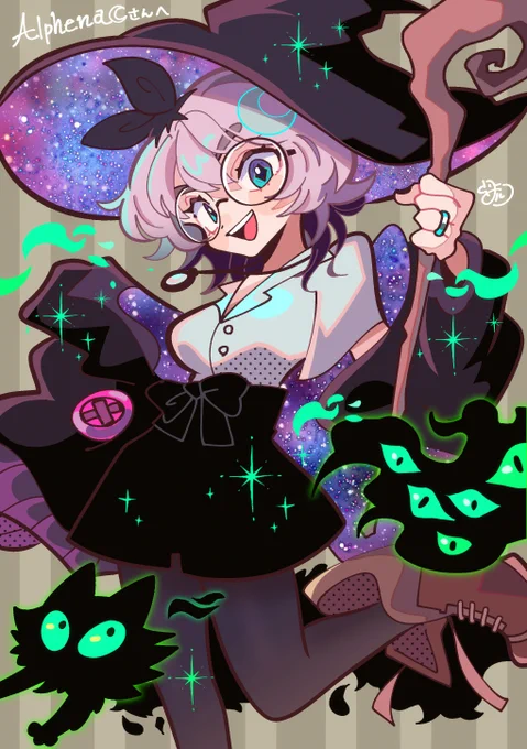Skebのハロウィーン風のイラスト達〜!!! 