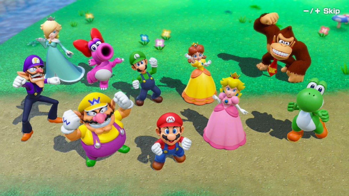 Jalli128's tweet photo. Apparently some have collaborated to test how Mario Party Superstars works with randoms online and learned the character you choose isn't necessarily the one other players see you as.

I imagine this was done to avoid seeing duplicate characters without limiting the matchmaking. https://t.co/mDjDe1E0ss