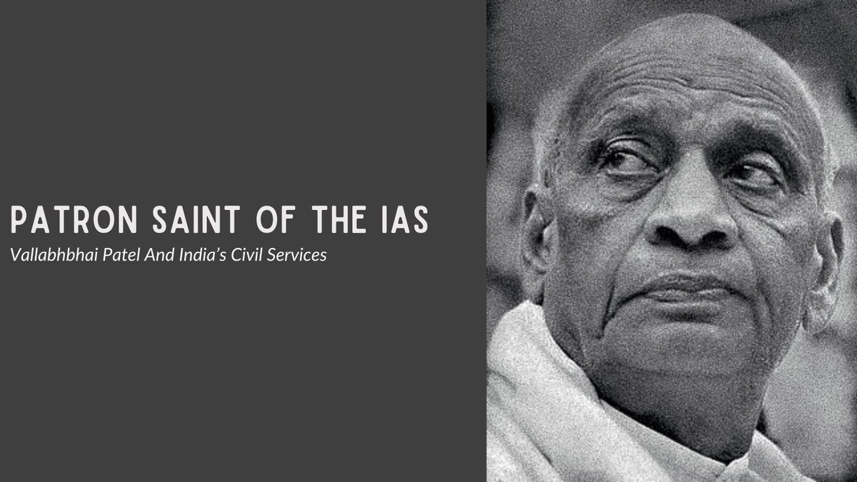 StandpointIndia's tweet photo. On Vallabhbhai Patel’s 146th birth anniversary, a look at how he strove to preserve the civil services. https://t.co/4c13qcM5vX
