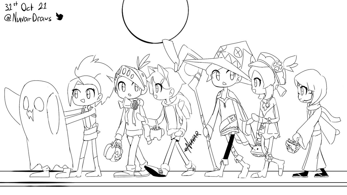 NovaStarXD2's tweet photo. me and da bois halloweening!
hapi ween of hallo!!

#happyhalloween #halloweenart #sketchart #art #cuteart #kawaii #nuvardraws https://t.co/TZj8wrCgRU