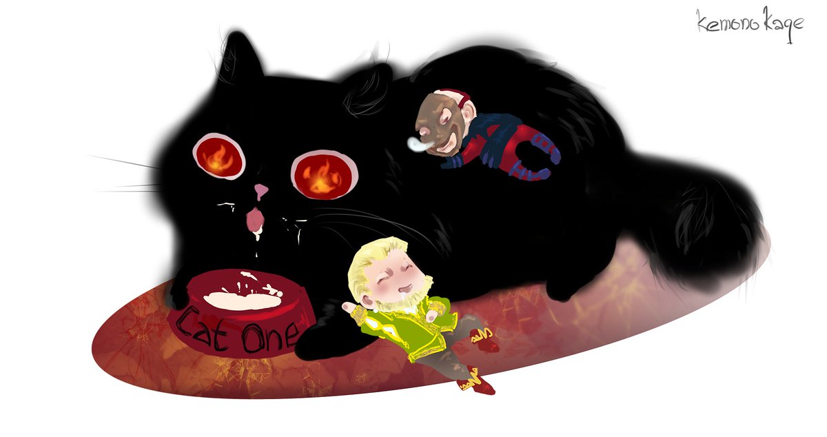 KemonoKage's tweet photo. #The_Dark_One with #Sammael and #Balthamel wish you funny and scary Halloween
#The_Cat_One #GreatLord #wheeloftime https://t.co/tT00NxTVXh