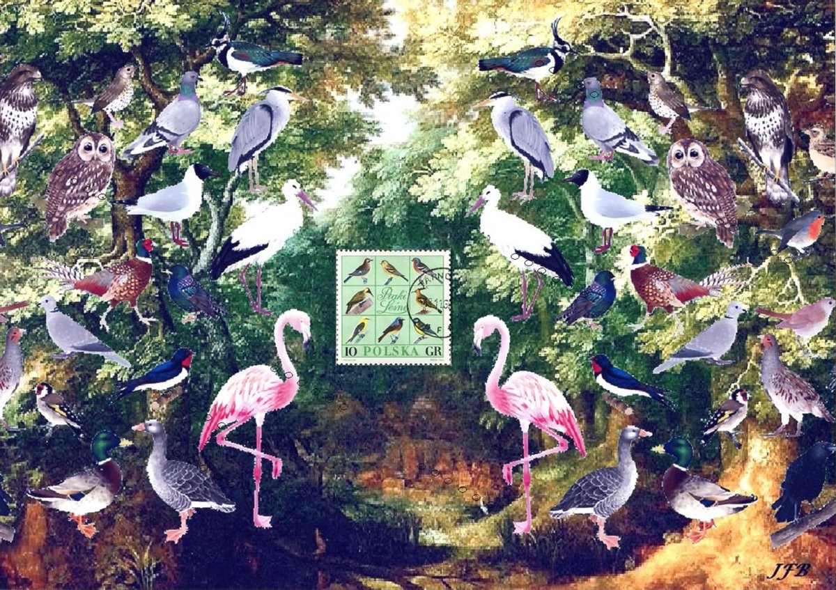 barbierjeanf's tweet photo. Enchanted forests, with Wood Birds
3 A4 color prints
https://t.co/WdT7CCGc2a
#EnchantedForests #WoodBirds #VintageSeries #MagicOfNature #JFBdecorArtwork #PhotoMontage #Multicolor #A4ColorPrint #WallDecor #DigitalArt #ChristmasGift #PhilatelyStamps #UniqueSignedModel https://t.co/Ekxfz8tO6n