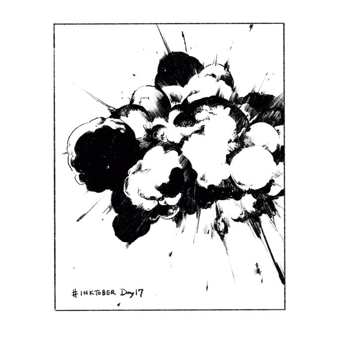 Inktober Day17. Collide

#inktober2021 #inktober #drawing #インクトーバー 