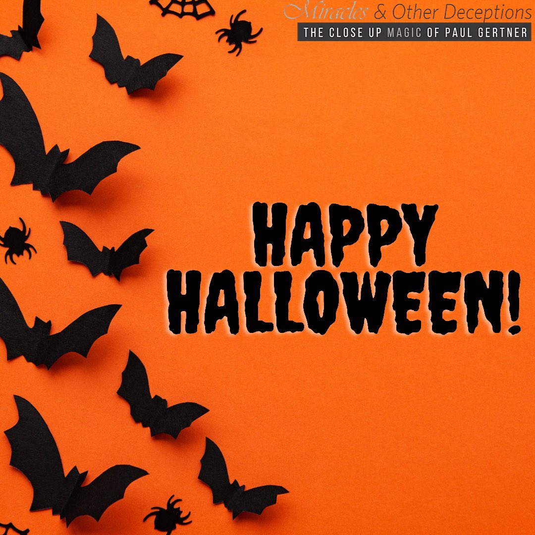 Happy Halloween! Have a spooky and magical day.