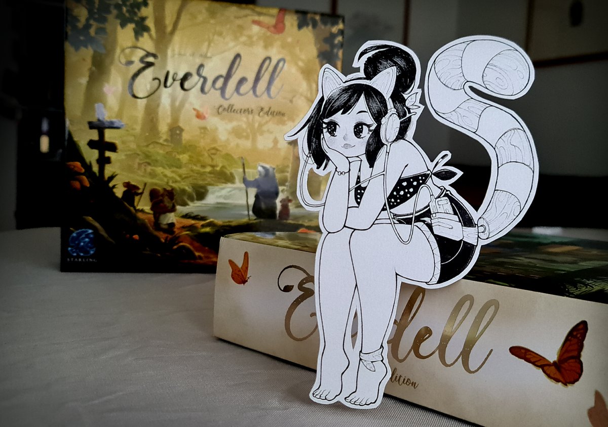 #Inktober - BoardGames x Ladies
#31 - Everdell, bien entendu :^)
♫♫♫ youtu.be/4rzgxKdDNzo