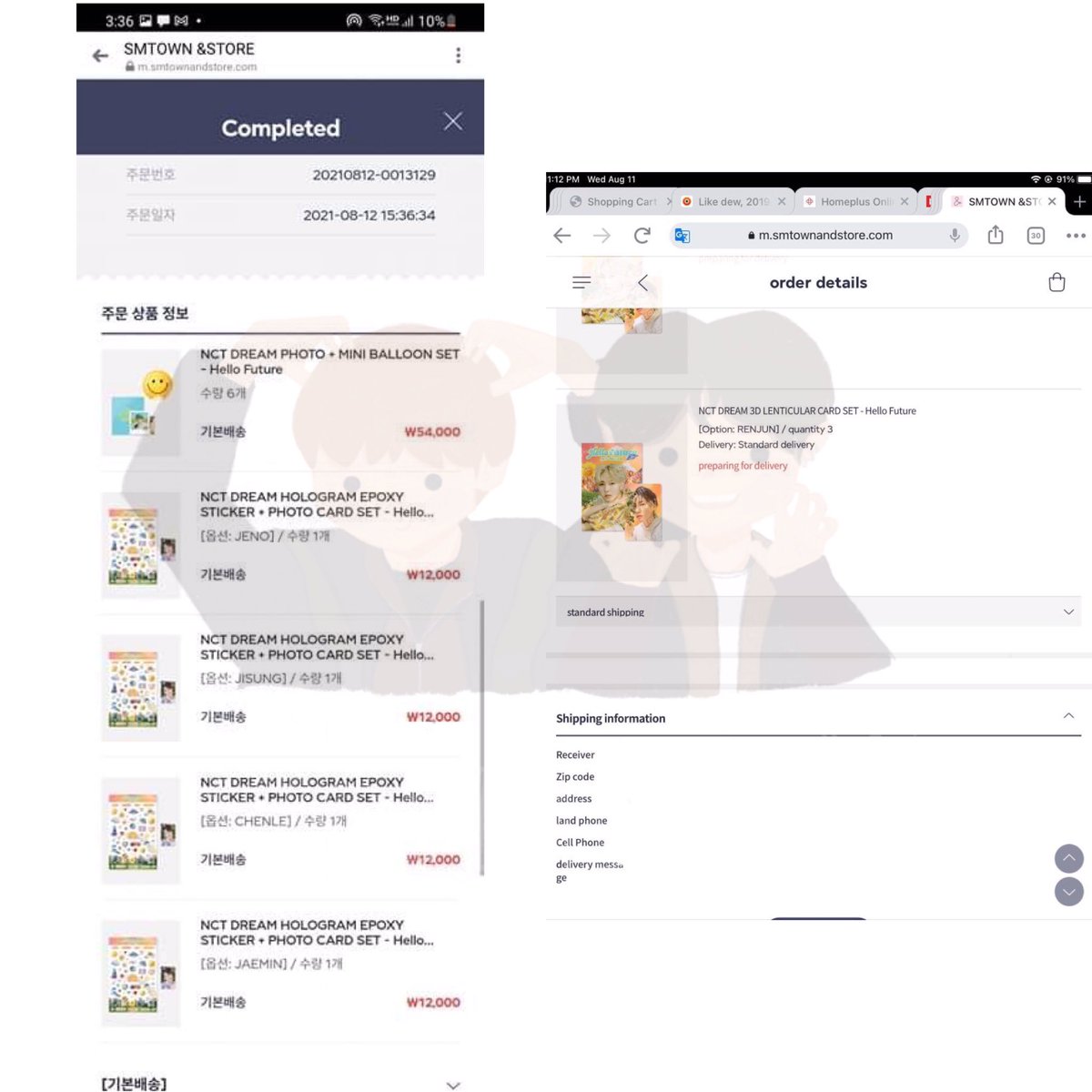 haeshihauls's tweet photo. ꒰ #haeshinotice ꒱

❛ hello future MDs update ❜
⋯ still no tracking number but under “getting ready for delivery” status, refer to 1st pic. proof of purchase on 2nd pic. will follow up again after holiday. thank you! 💛 https://t.co/JfZzfFtZS9