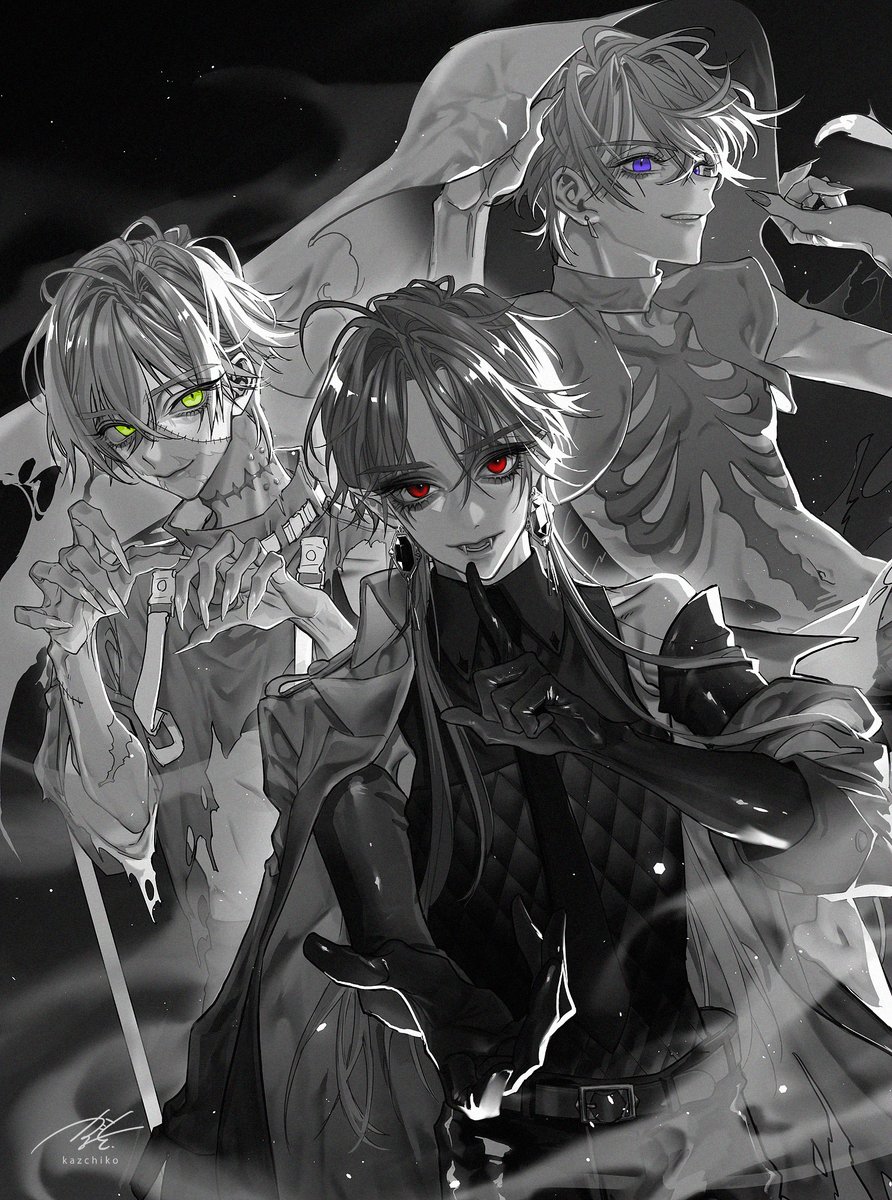 「来たよ🎃
#halloween2021 
#Halloween 」|かずちこ／コミティア144【G45a】のイラスト