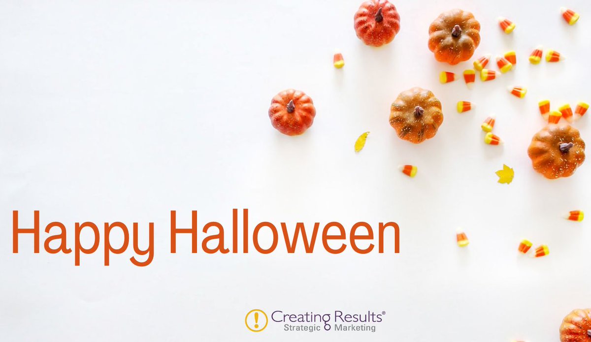 CreatingResults's tweet image. Have a safe and happy Halloween! 🎃