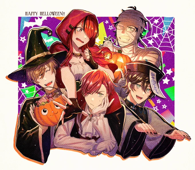 ※捏造衣装注意
ハッピーハロウィンエデン組🎃
#イロ絵す #AXIART #レインの依頼書 #絵バンス #まめねことレオス 