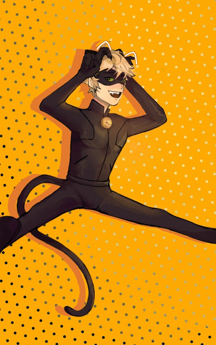 alistrations's tweet photo. our favourite cat boy🕸🕷🐱 #catnoir #mlb #MLBS4 https://t.co/dY6U9d2nkl