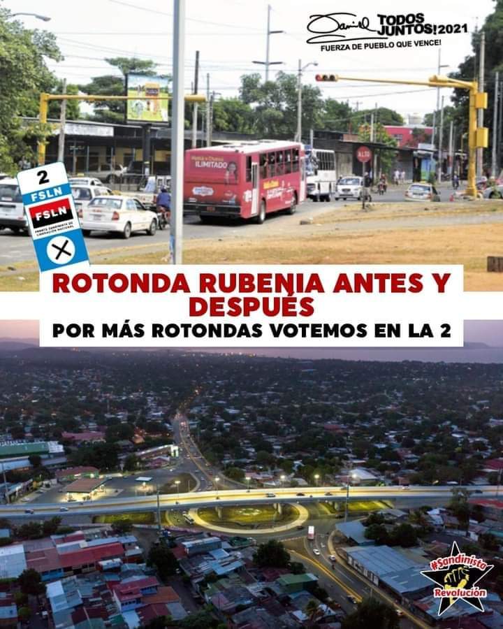 Los más jóvenes no recuerdan cómo era Rubenia pero los que tuvimos esa oportunidad, les aseguro que hoy es una majestuosidad donde se puede circular de manera ágil #TodosJuntosVamosAdelante