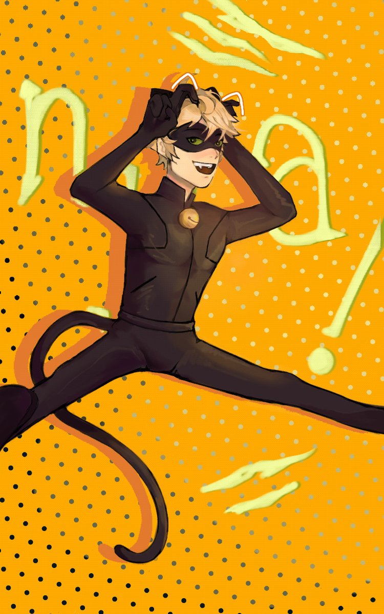 alistrations's tweet photo. our favourite cat boy🕸🕷🐱 #catnoir #mlb #MLBS4 https://t.co/dY6U9d2nkl