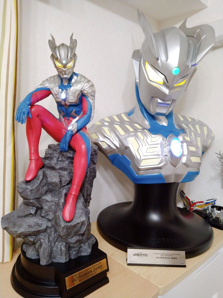 hachi_666's tweet photo. ウルトラマンゼロ
揃いました～(●⁰౪⁰●)✨✨✨

‼️　‼️　圧　巻　‼️　‼️ https://t.co/JsGIevk5Ir