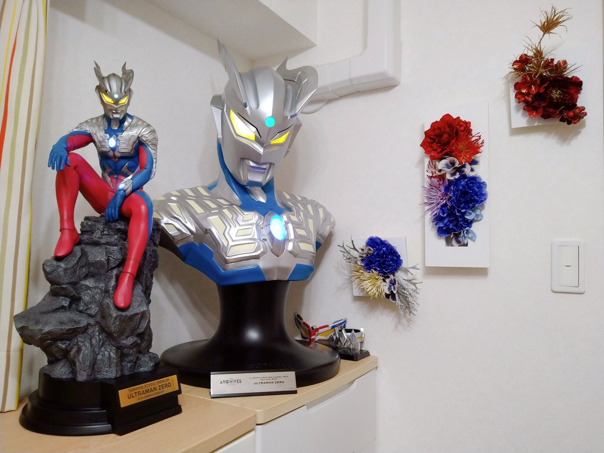 hachi_666's tweet photo. ウルトラマンゼロ
揃いました～(●⁰౪⁰●)✨✨✨

‼️　‼️　圧　巻　‼️　‼️ https://t.co/JsGIevk5Ir
