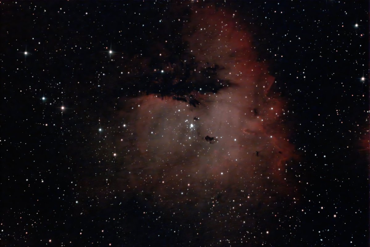 polos5tdi's tweet image. #NGC281 Nébuleuse Pacman
67x120&quot; #skywatcher 200P @zwoasi 183MC Pro @Optolong_filter #sharpcap L-extreme. Traitement @SiriL_Official + @GIMP_Official 
#Astrophotography