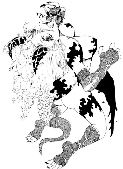 #今月描いた絵を晒そう 
