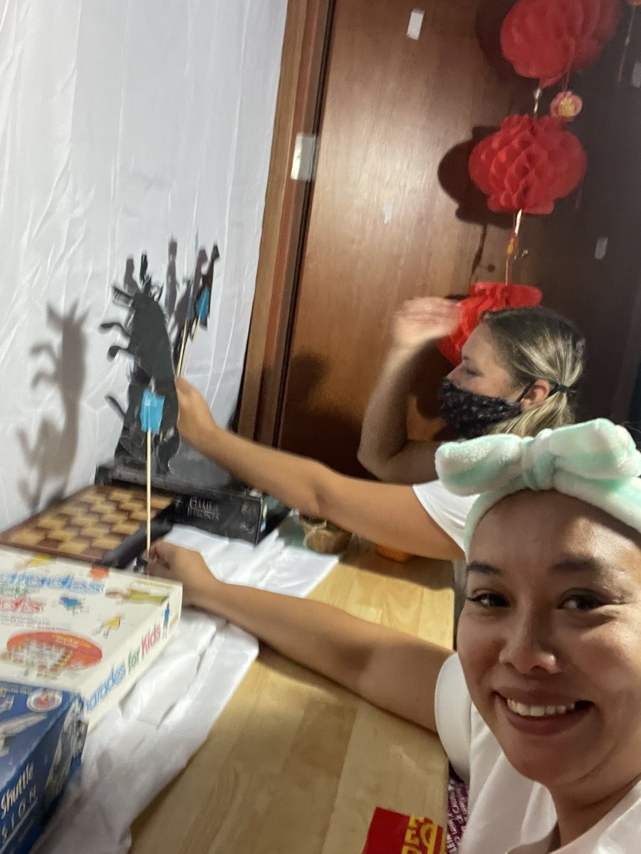 Crisaua's tweet photo. It was such a fun and educational @literacyWeek @ISAruba This year was all about Japanese and Chinese cultures. From shadow plays, to making Gyozas. It’s really more fun at @ISSCommunity https://t.co/BPCld8Hifz