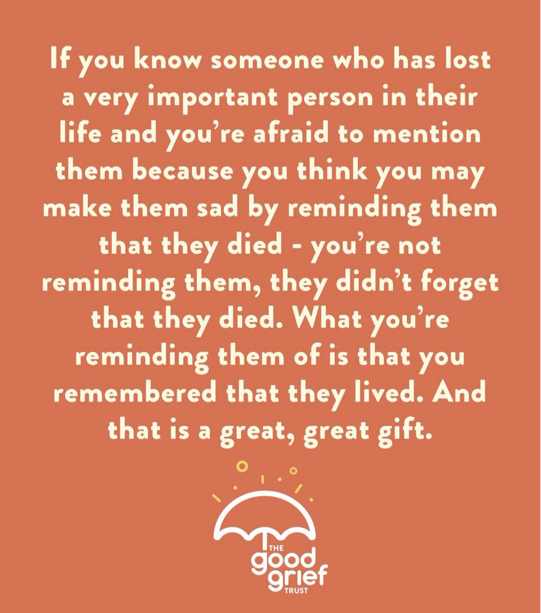 The Good Grief Trust (@goodgrieftrust) on Twitter photo Thankyou <a href="/JulesLewis6/">Jules Lewis RGN MSc 💙🦢</a> for working with us to help raise awareness of the importance of acknowledging someone’s grief. It helps us to know we are not alone & that the person who has died is remembered. #grief #saytheirname 🧡 Thankyou <a href="/JulesLewis6/">Jules Lewis RGN MSc 💙🦢</a> for working with us to help raise awareness of the importance of acknowledging someone’s grief. It helps us to know we are not alone & that the person who has died is remembered. #grief #saytheirname 🧡