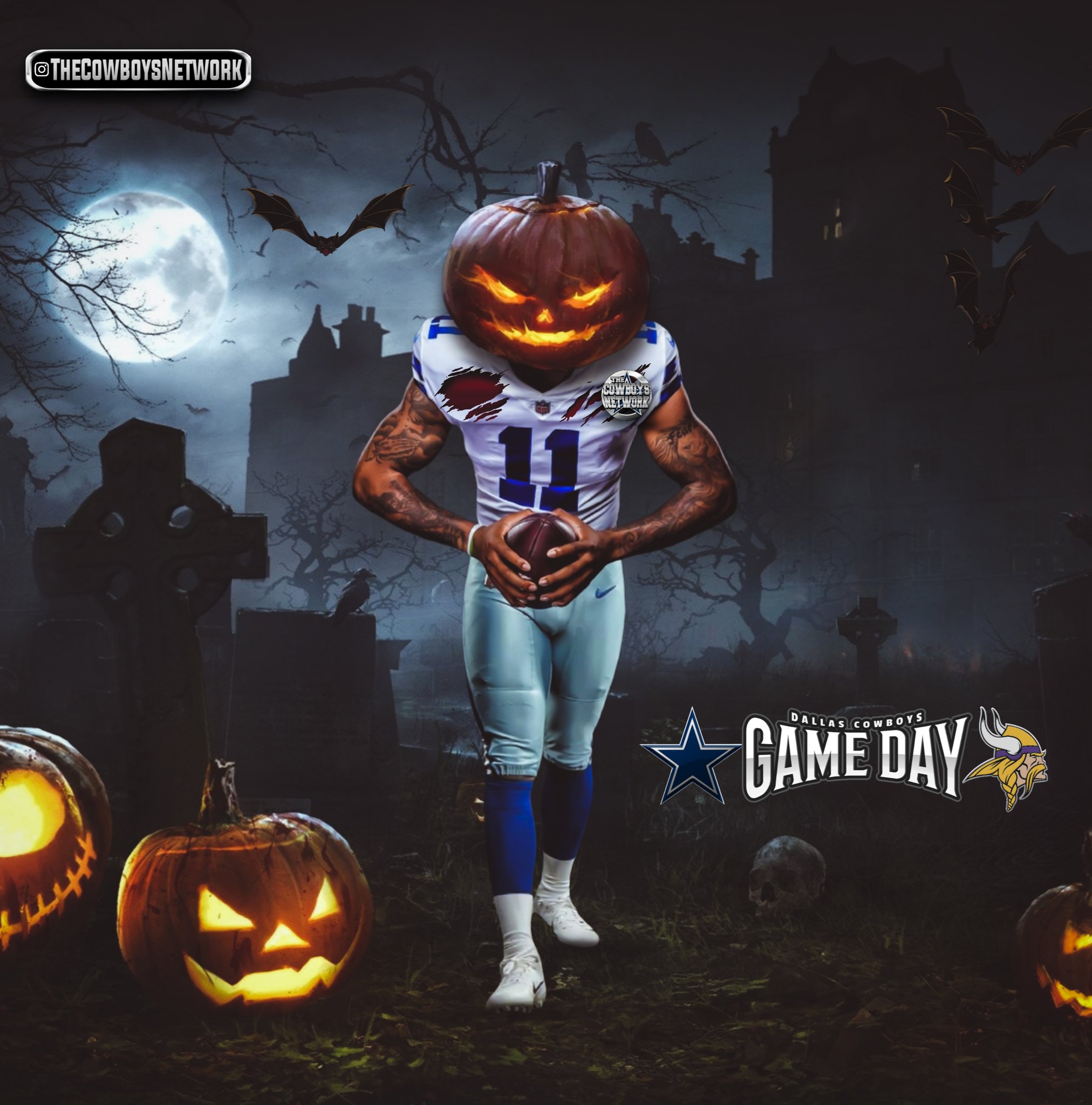 Descubrir 65+ imagen dallas cowboys halloween wallpaper Viaterra.mx