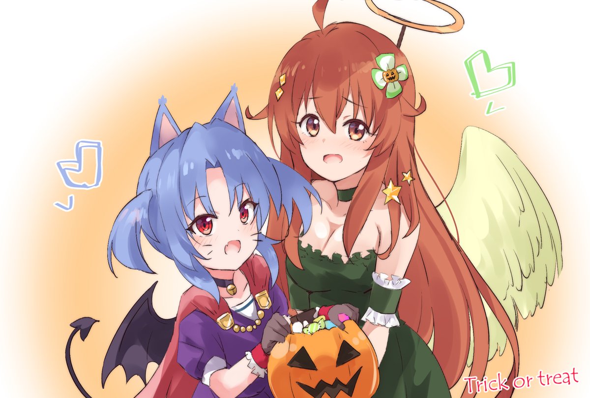 「アリミモでハピハロ! 」|桜埜 織🍀のイラスト
