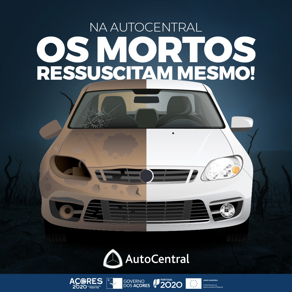 AutoCentral's tweet photo. Apesar de ser Halloween, ninguém gosta de um carro que já tenha passado desta para melhor, porque...bem, porque não serve para nada! 😅

A Auto Central oferece um serviço profissional, rápido e competitivo, entregando a melhor relação preço/qualidade do mercado. https://t.co/mZq5mrrlvc