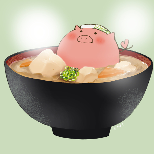 豚汁のtwitterイラスト検索結果 古い順