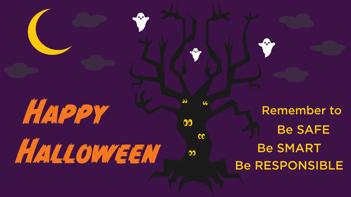 gvsuaod's tweet photo. Happy Halloween #GVSULakers! When enjoying the spookiest day of the year, ask yourself if you are being safe, smart, and responsible. #GVPartySmart https://t.co/RY2wuohncR