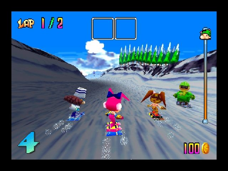 Lord_Arse's tweet photo. Retrogaming Memory! ❤

Title: Snowboard Kids
Publisher: Atlus
Version: Nintendo 64
Year: 1997 https://t.co/dFjugSOUAw