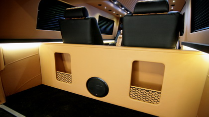 HQCustomDesign's tweet photo. Our team of experts crafted this Mercedes-Benz conversion to feel like a private jet on wheels. The detailed custom carpeting, gold and black interior, and surround sound system.
https://t.co/5Lq1R1F3GZ
.
.
#HQCustomDesign #SprinterVanConversion #SprinterVanLife #ConversionVan https://t.co/tIS4zM2QAY