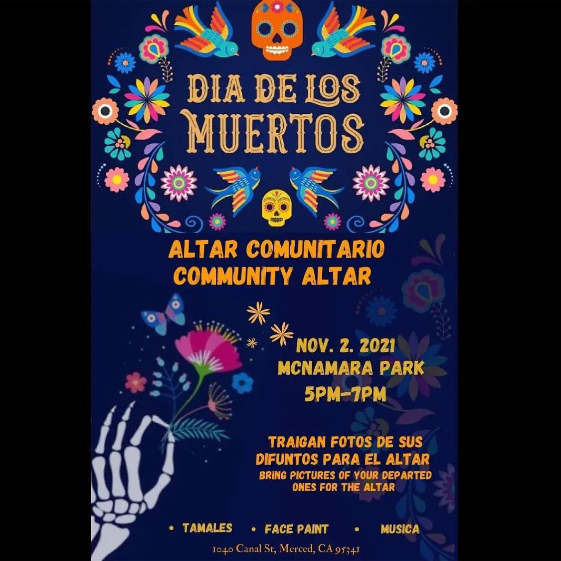 ylinstitute's tweet photo. 🏵Lets remember and celebrate our loved ones in the spirit world 🏵 Bring their pictures! community expands beyond this realm.

FREE Tamales till they last 😁 #DiaDeLosMuertos https://t.co/PD9SXamFyX