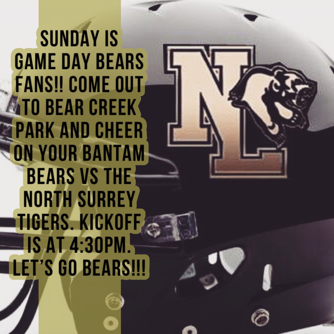 North Langley Football (@nlbearsfootball) on Twitter photo 