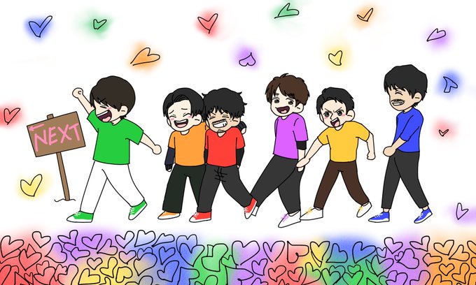 V6のtwitterイラスト検索結果